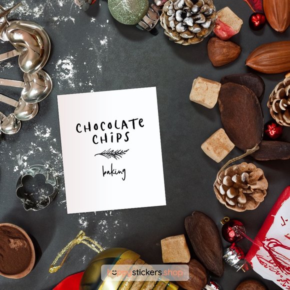 36 Labels • Poppit Minimalist Pantry for Kitchen Storage • Organization Labels - Picture 7 of 17